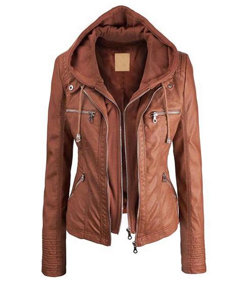 leather faux leather jackets women.